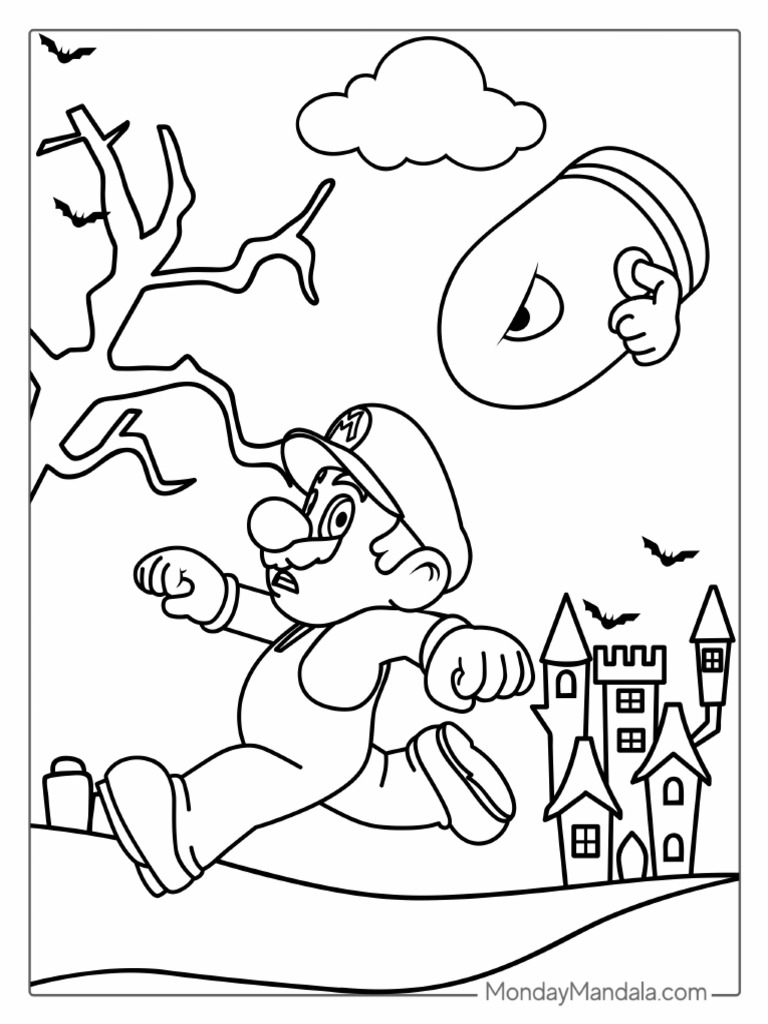 mario-running-from-bullet-bill-coloring-pdf