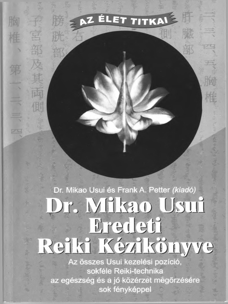 DR. MIKAO USUI Eredeti Reiki Kézikönyve | PDF