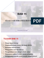 BAB 15 Evaluasi Strategi Dan Kinerja