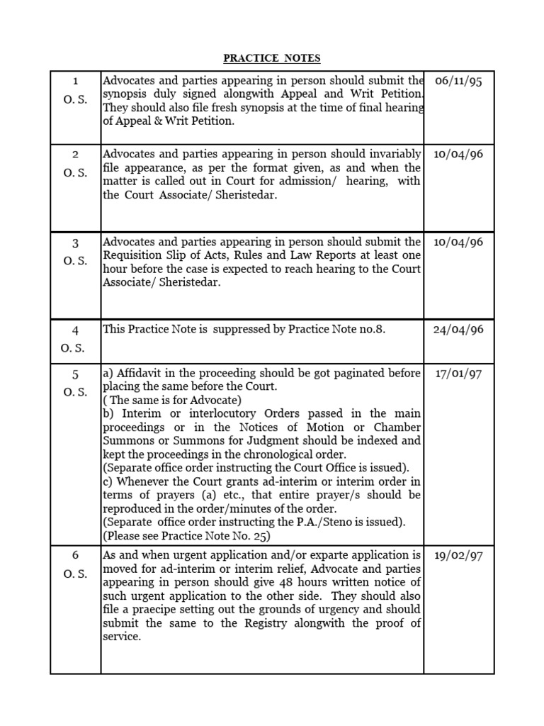 Supreme Court Practice Guidelines | PDF | Appeal | Finance & Money ...