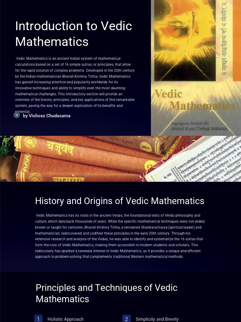 Vedic Math for Modern Learners | PDF | Mathematics | Arithmetic