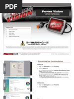 Dynojet Power Vision Short Manual