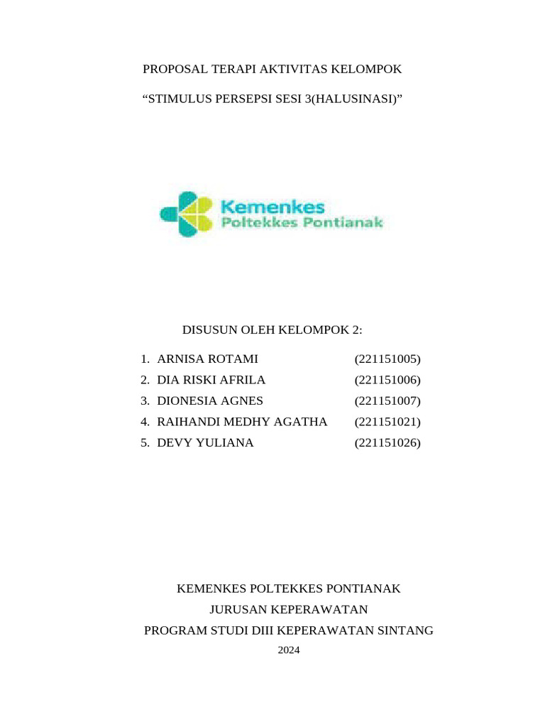 Proposal Tak Kelompok 2 | PDF