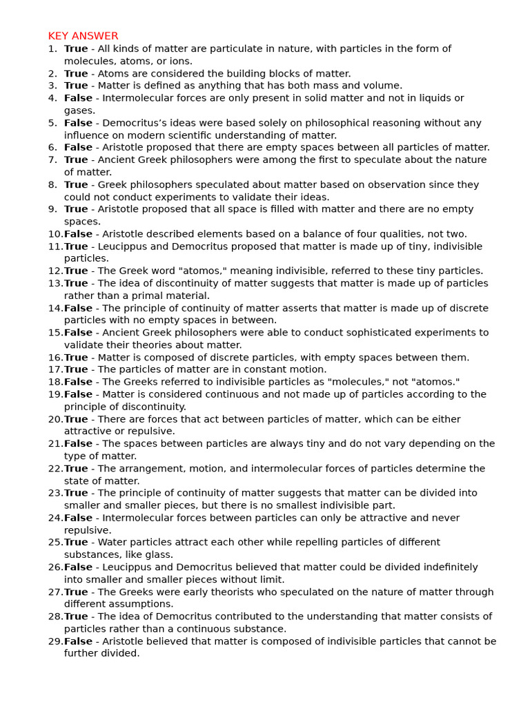 Chemistry quiz pdf