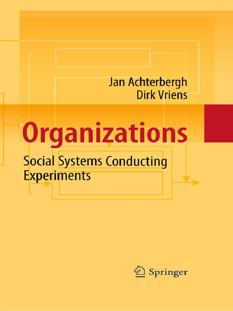 organizations-social-systems-conducting-experiments-by-jan
