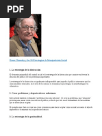 10 Estrategias de Manipulación Social