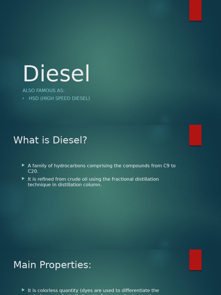 Diesel | PDF