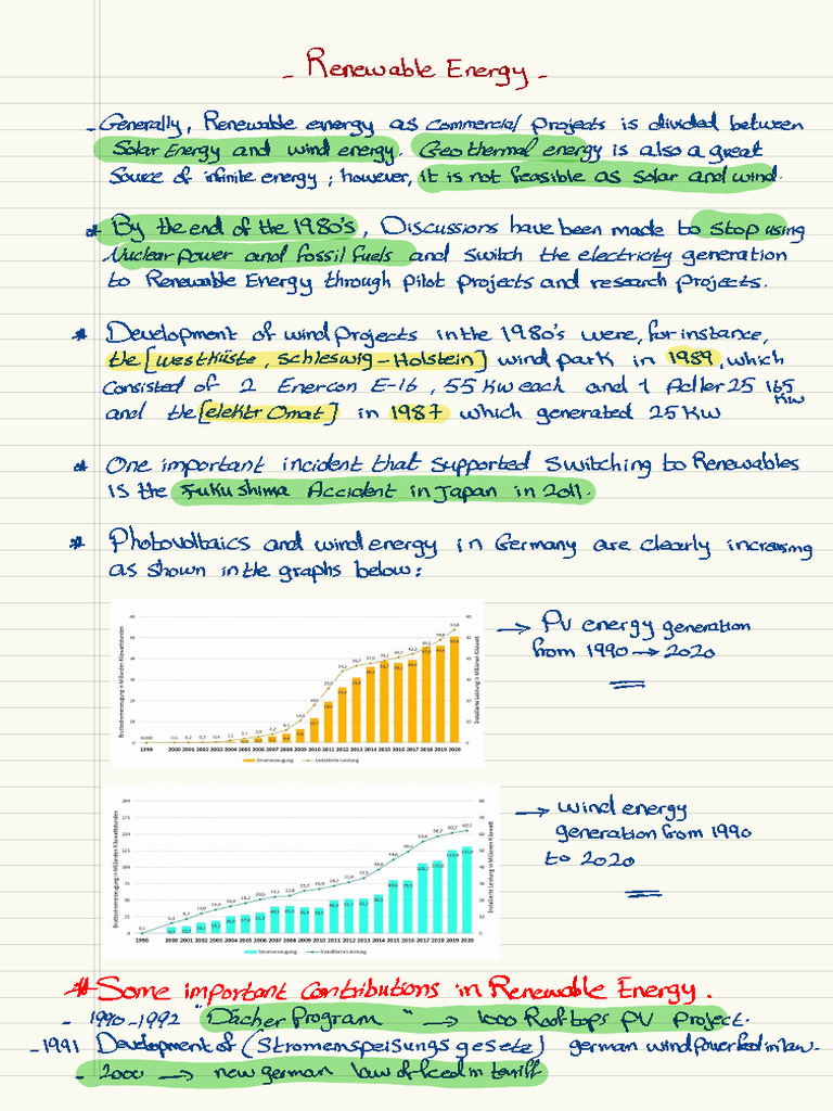 Renewable Energy Pdf
