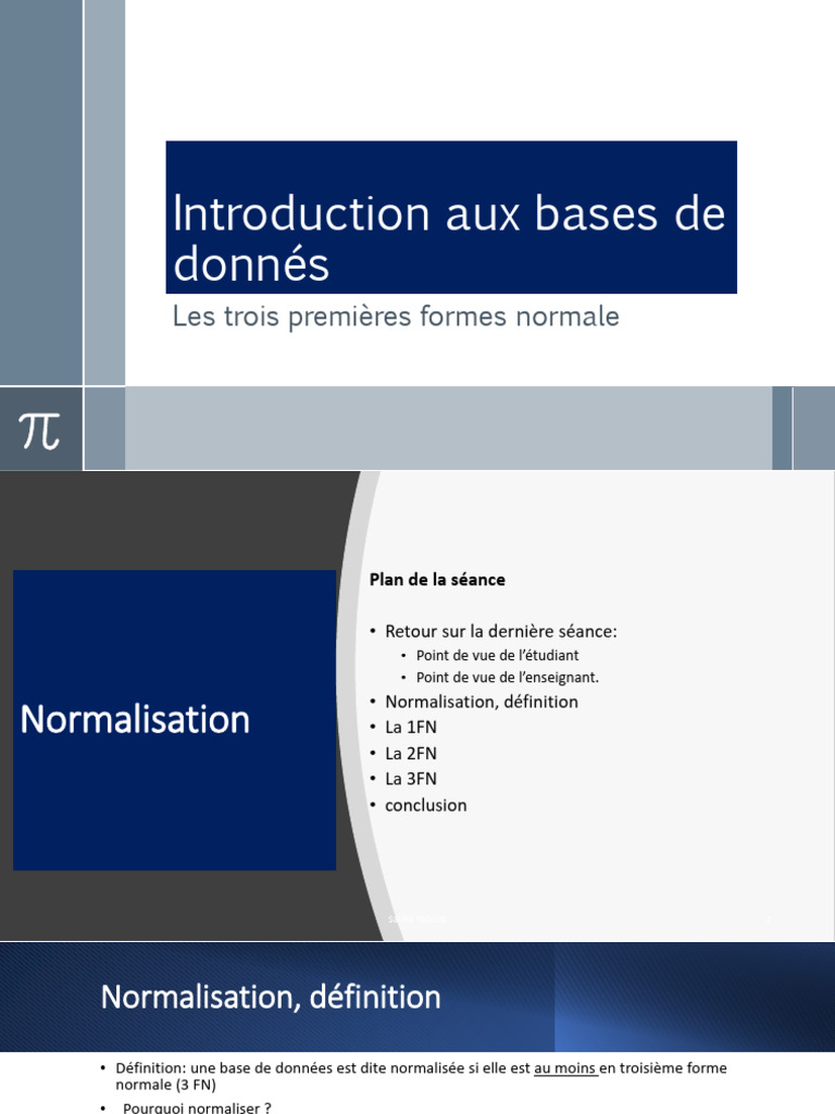 Les 3FN | PDF