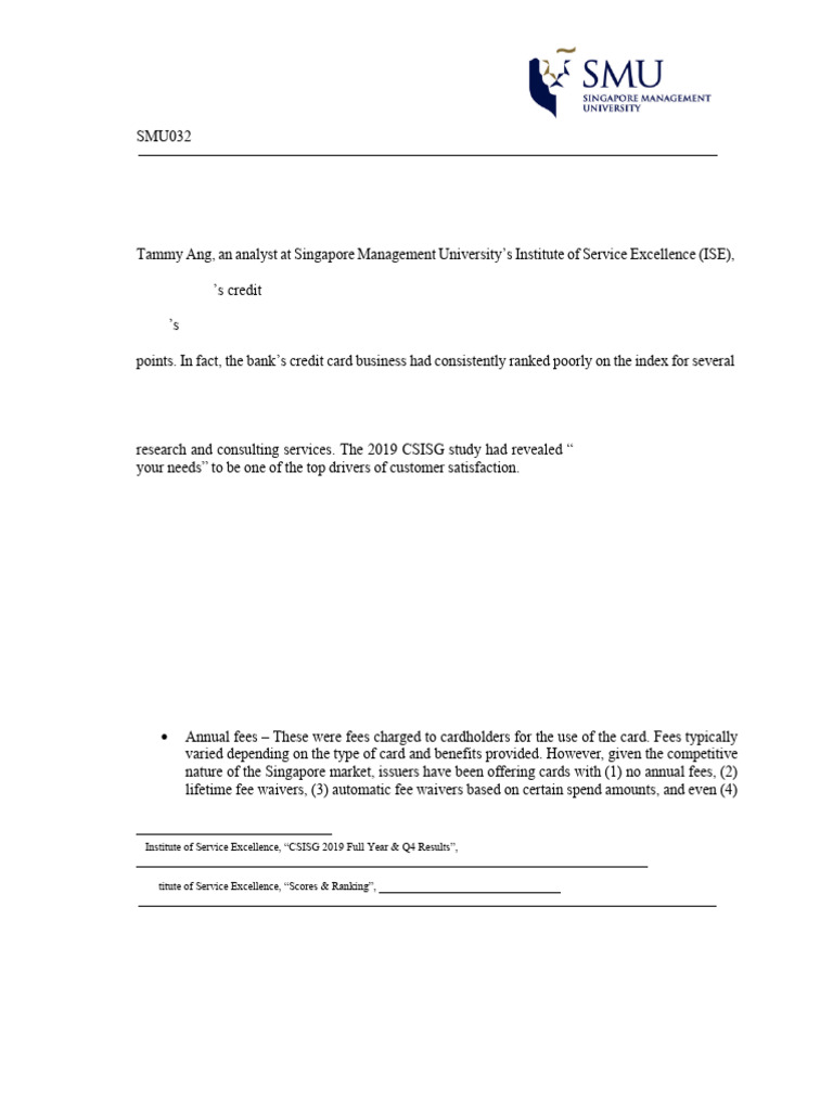 OCBC Case | PDF