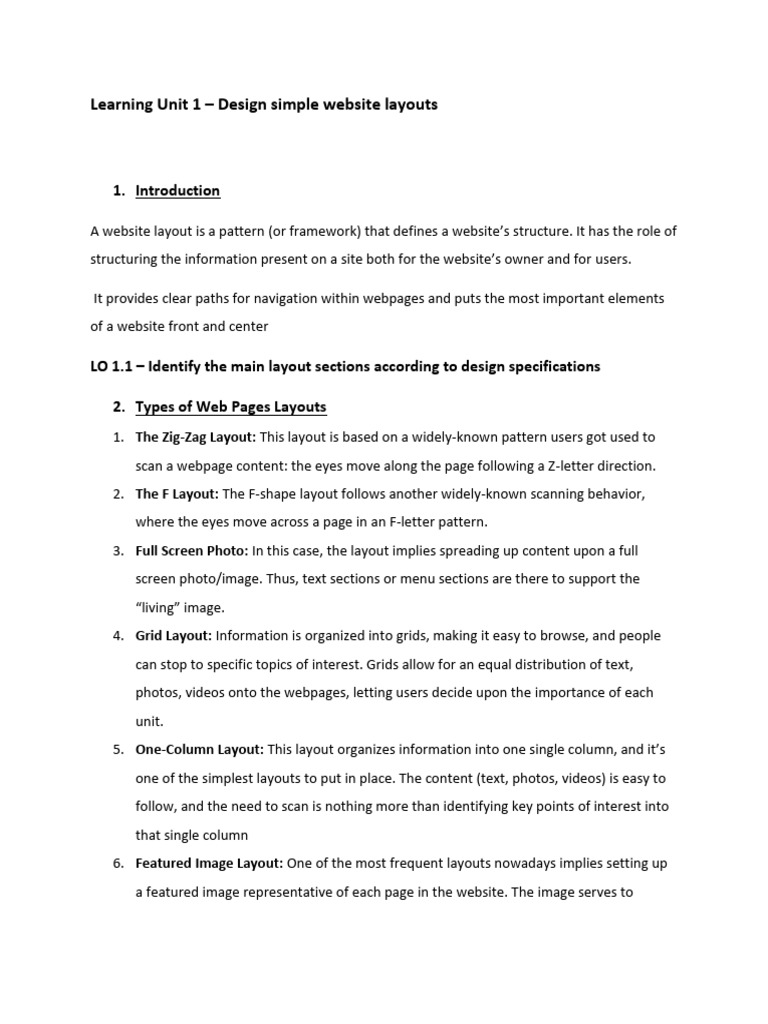 Web Develop HTML Only | PDF