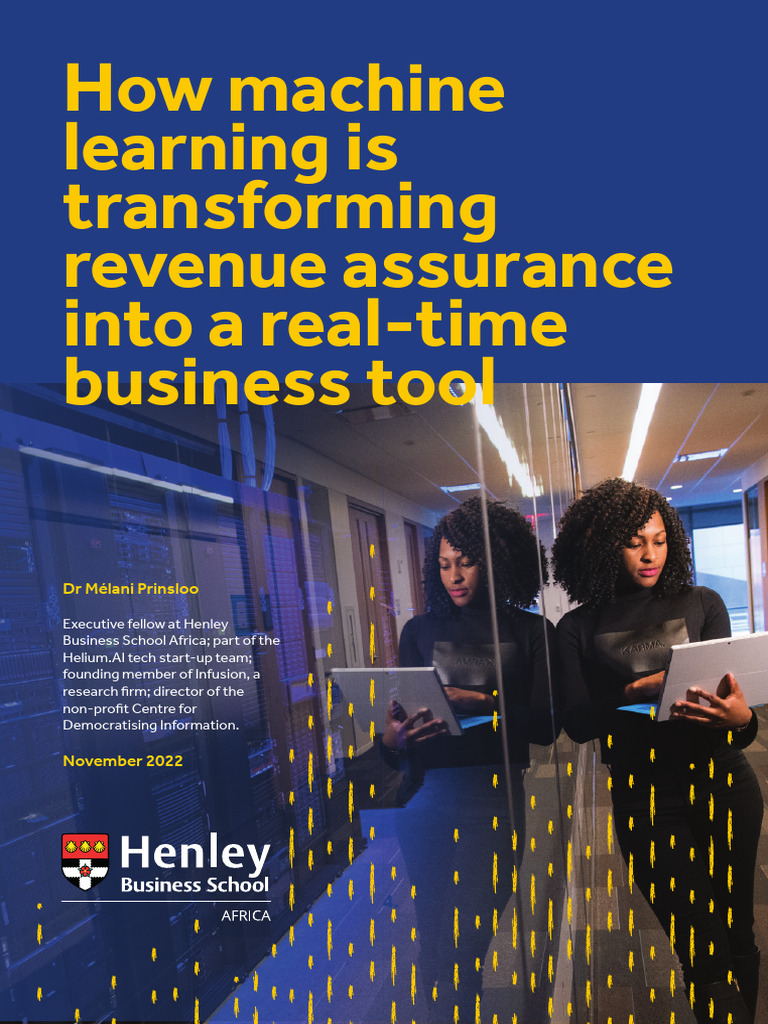 How Machine Learning Is Transforming Revenue Assurance Into A Real Time