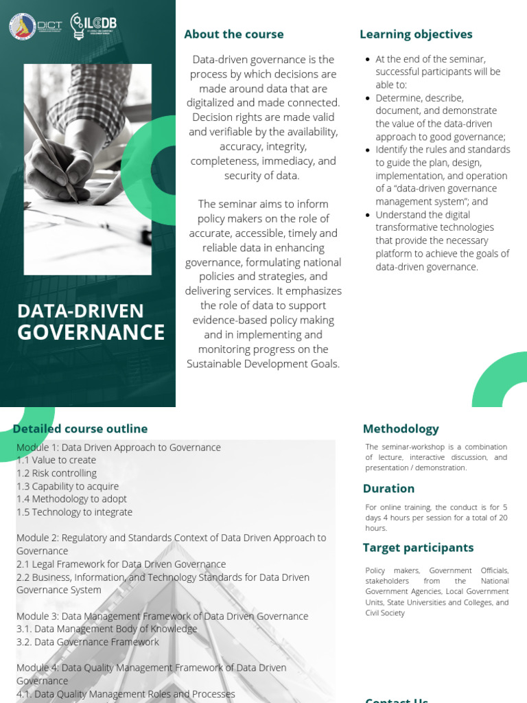 Course Primer Data Driven Governance Pdf
