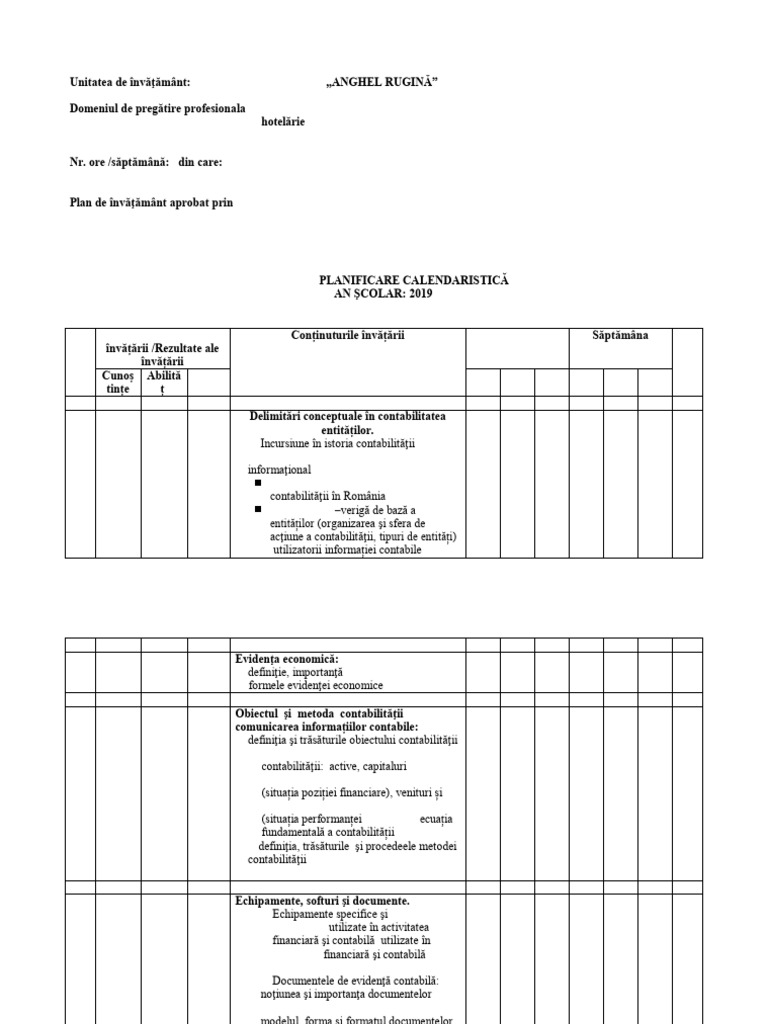 9 - Bazele Contabilitatii Turism | PDF
