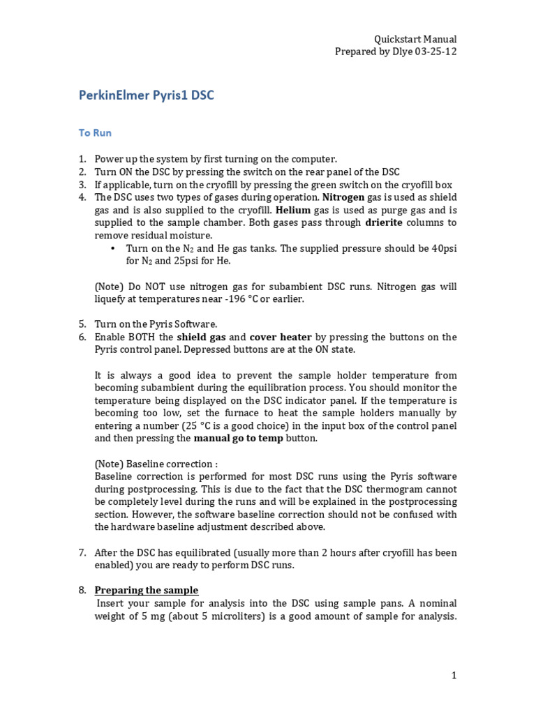 DSC 1 | PDF