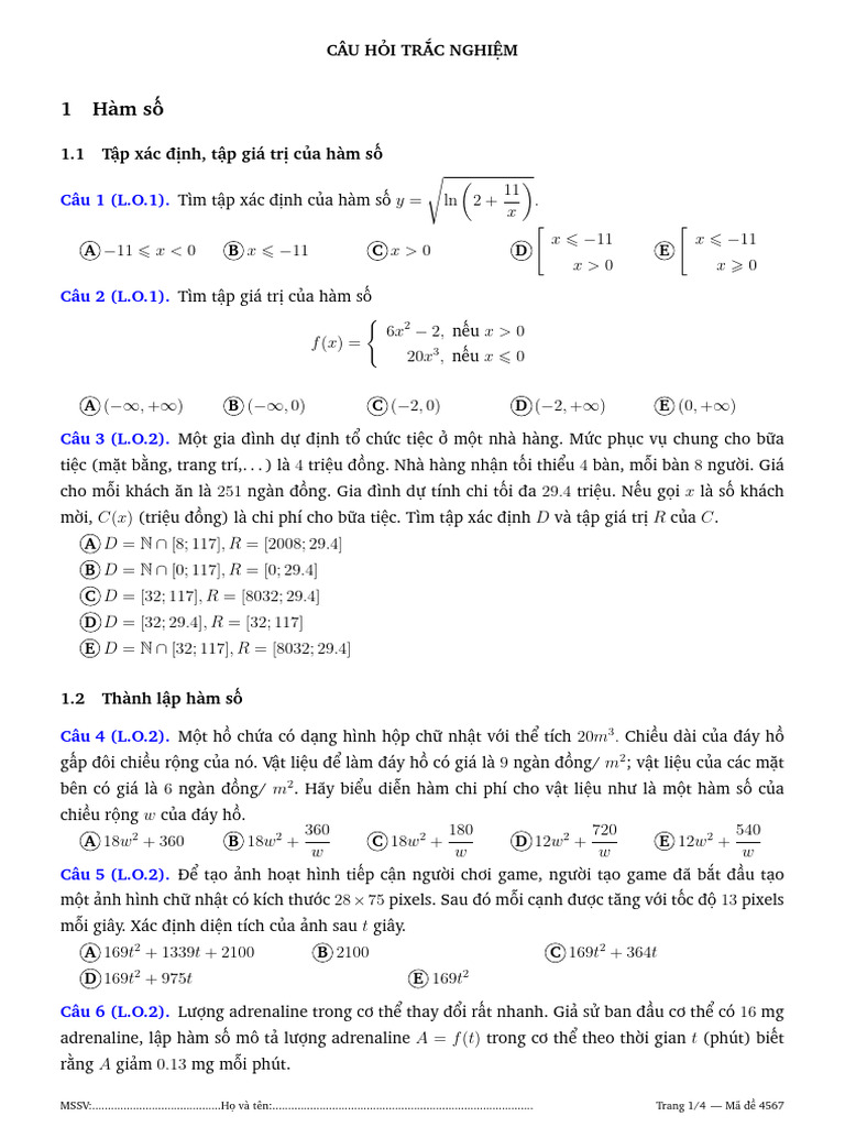 Baitap 1 | PDF