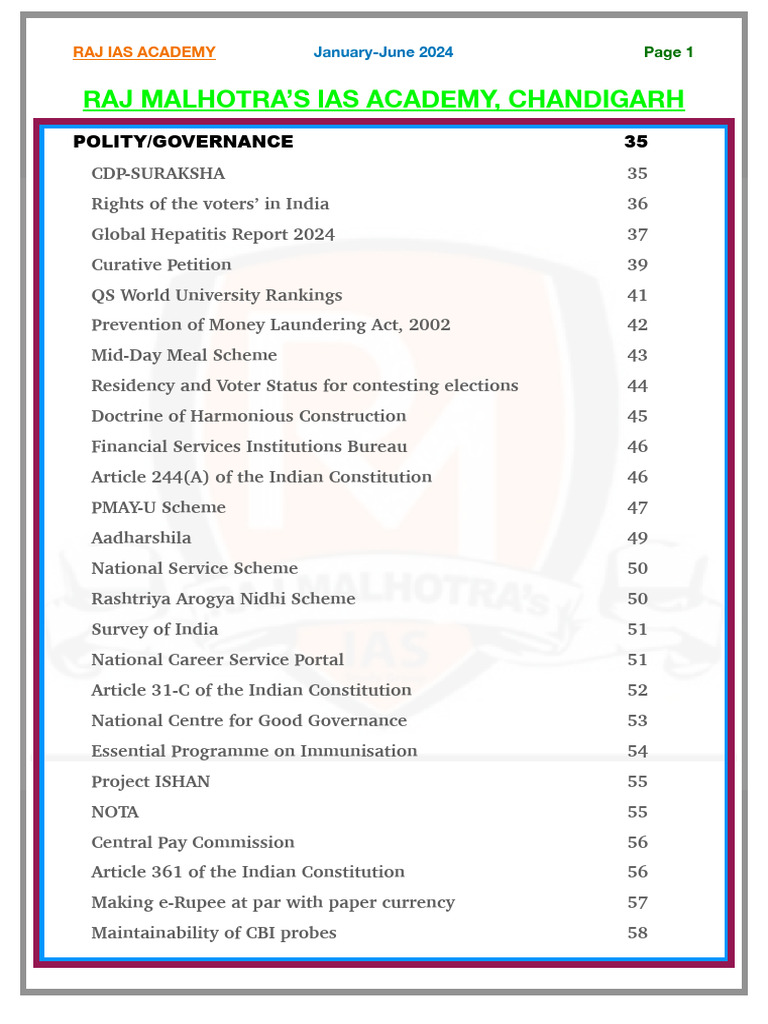 January June 2024 | PDF