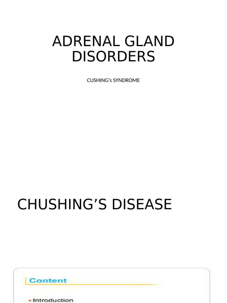 Cushing Syndrome New | PDF