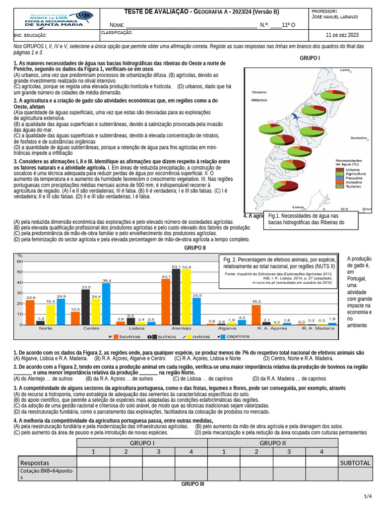 Geoa T1 11o A 23 24 | PDF