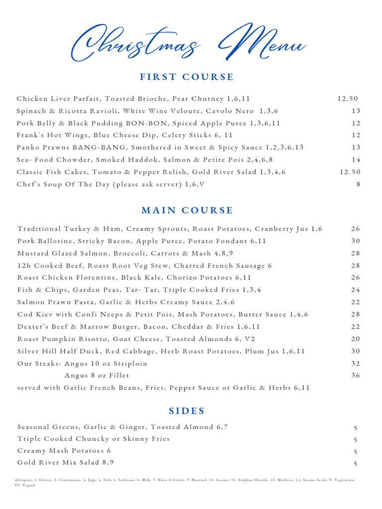 Dinner Menu | PDF