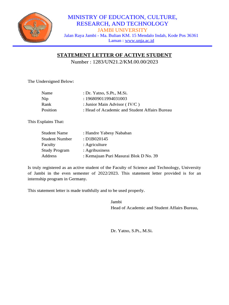 Active Letter | PDF