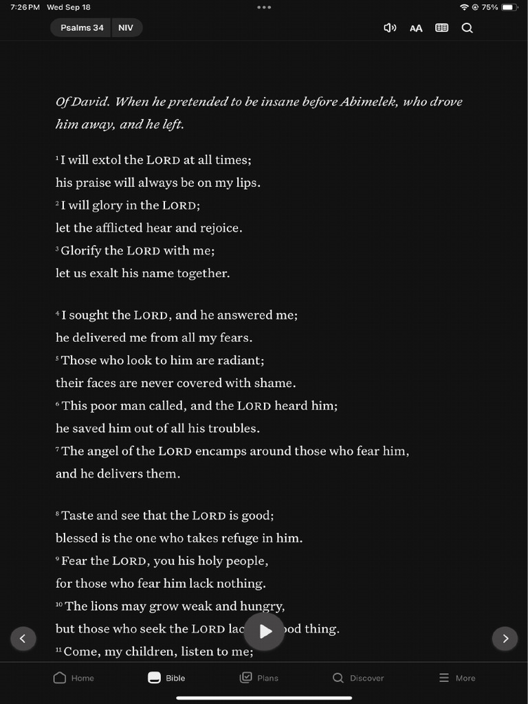 Psalm 34 Pdf
