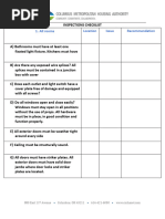 Room Inspection Checklist Template | PDF