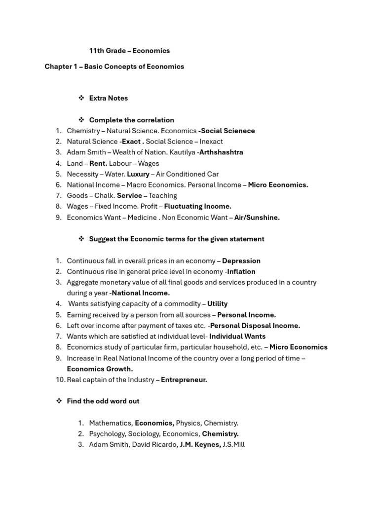 Economics Ch 1 Pdf