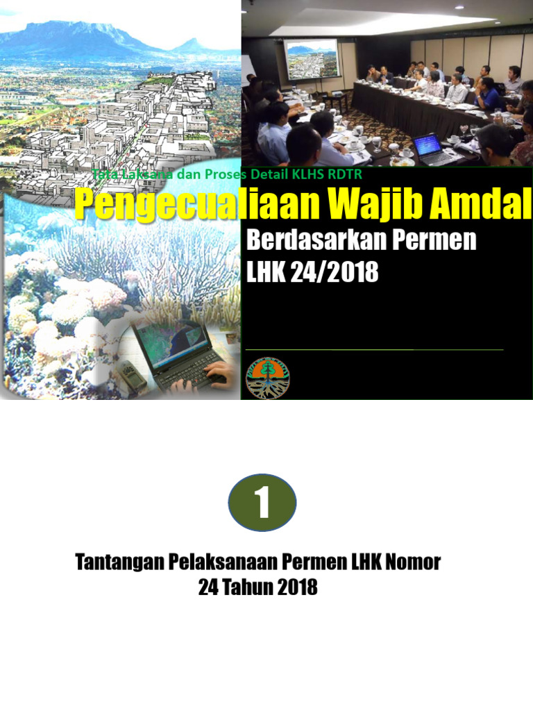 Kriteria Pembuatan Dan Pelaksanaan Klhs Rdtr Pengecualian Persetujuan