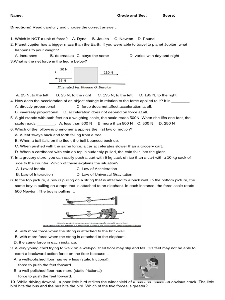 Science 8 Q1 Periodic Exam Blooms Taxonomy With Answer Key | PDF