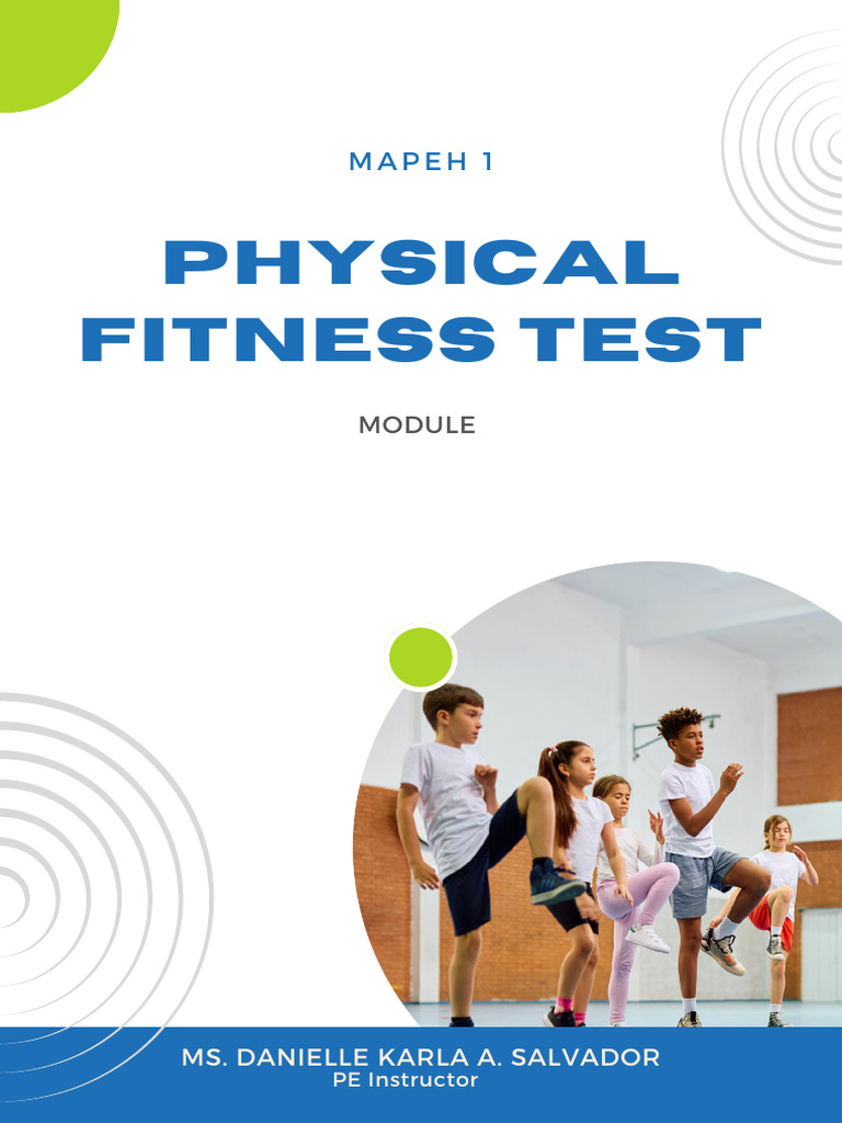 Physical Fitness Test Module Pdf