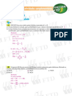 Exercícios Probabilidade