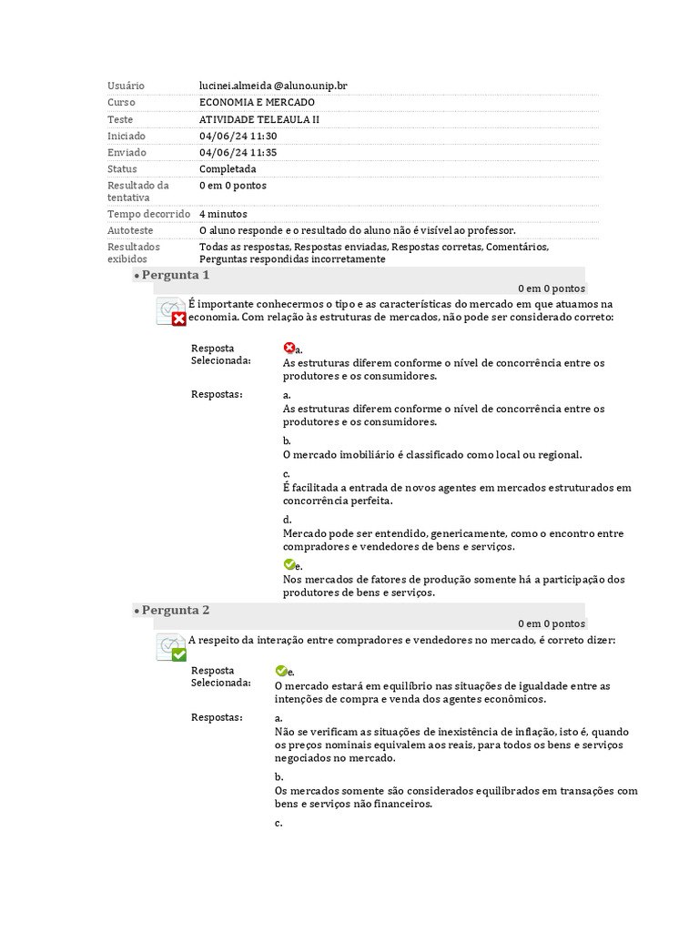 Exercicios Video Aula 2 Pdf