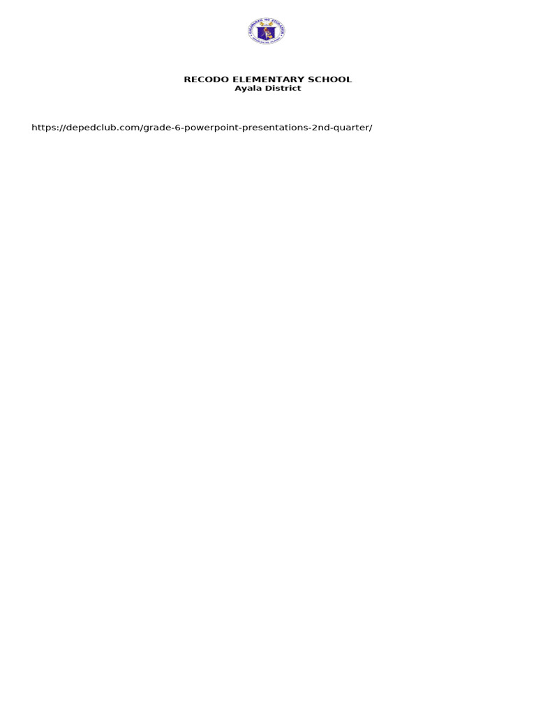Second quarter powerpoint files pdf
