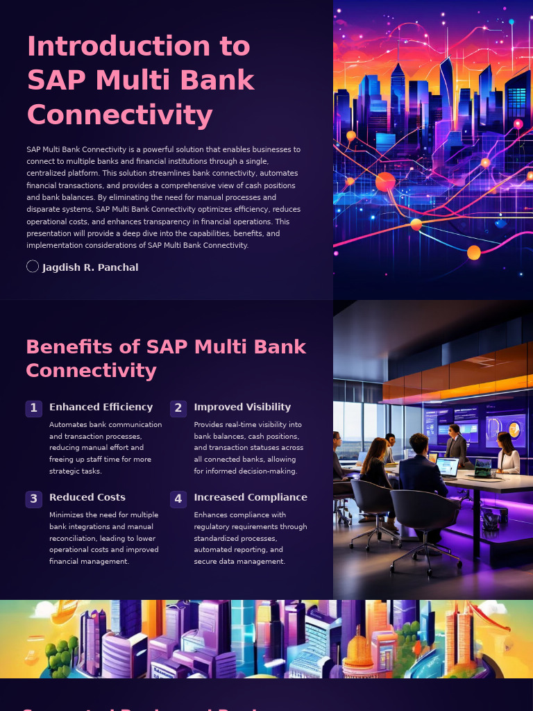 SAP Multi Bank Connectivity Overview | PDF | Computer Network | Business