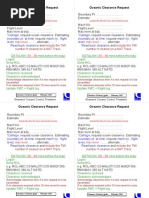 NAT Clearance Request Worksheet