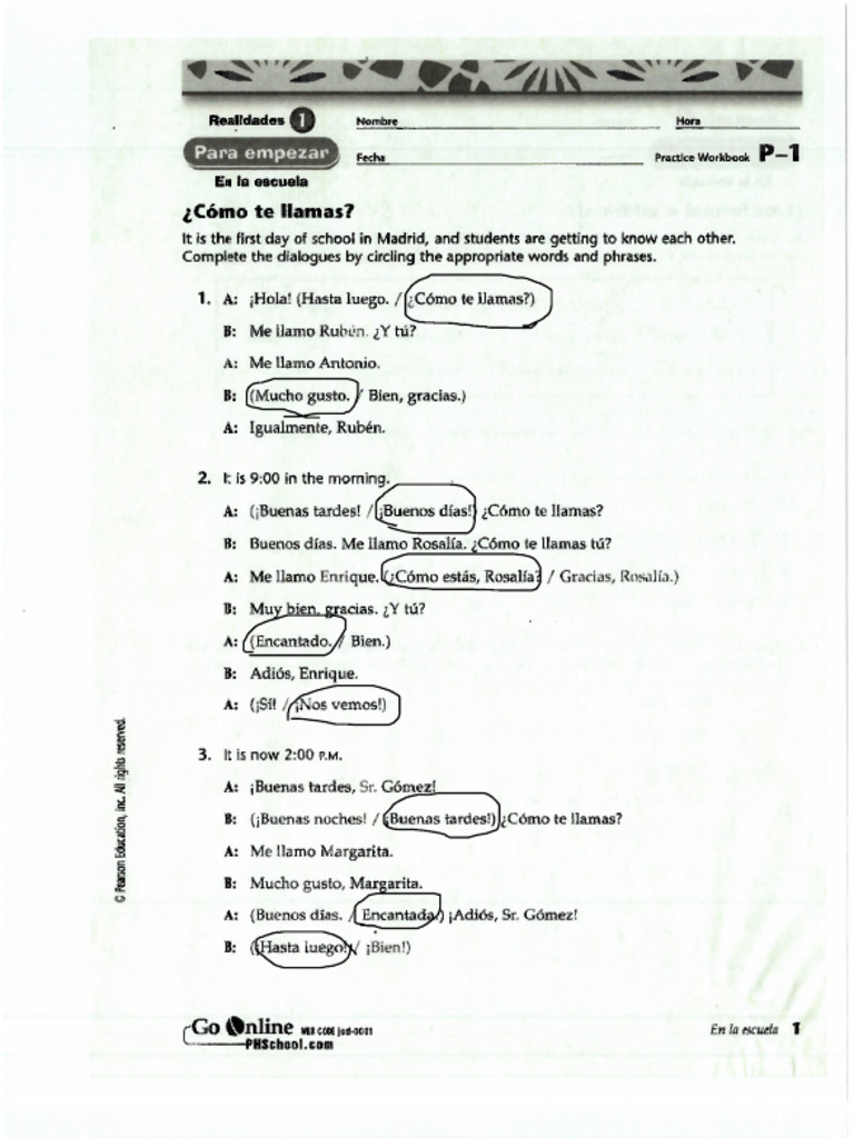 Spanish Review | PDF