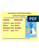 Countries and Nationalities