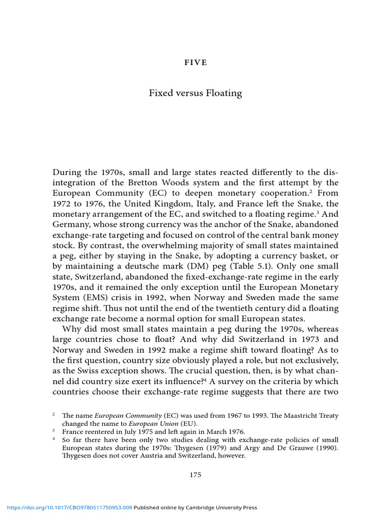 08.1 PP 175 213 Fixed Versus Floating | PDF