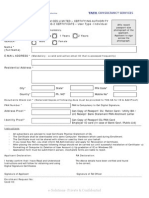 TCS CLASS-2 CERTIFYING AUTHORITY REQUEST FORM