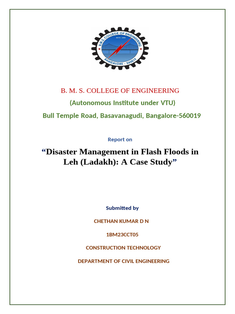 Disaster Management Pdf