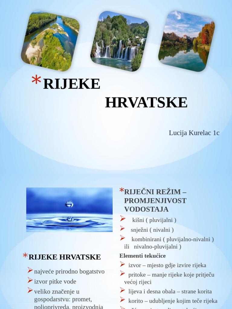 Rijeke Hrvatske | PDF