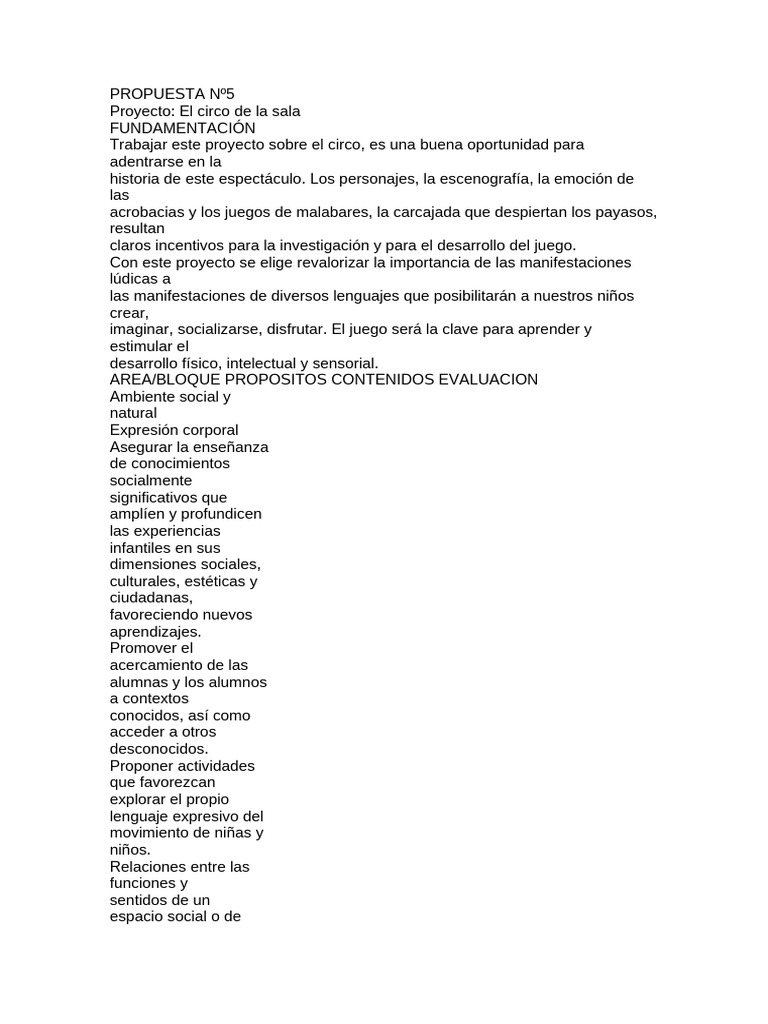 Circo Pdf
