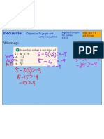 Graph Write Inequalities