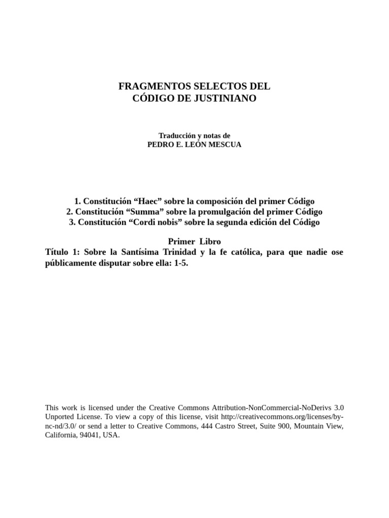 Codex 1 | PDF