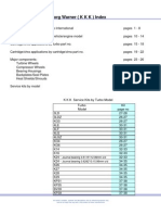 Borg Warner Turbo Cross Reference and Service Guide