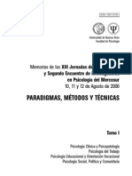 XIII Jornadas de Investigación - TOMO I