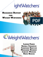 Weight Watchers Reseach