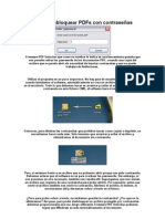 Cómo Desbloquear PDFs Con Contraseñas