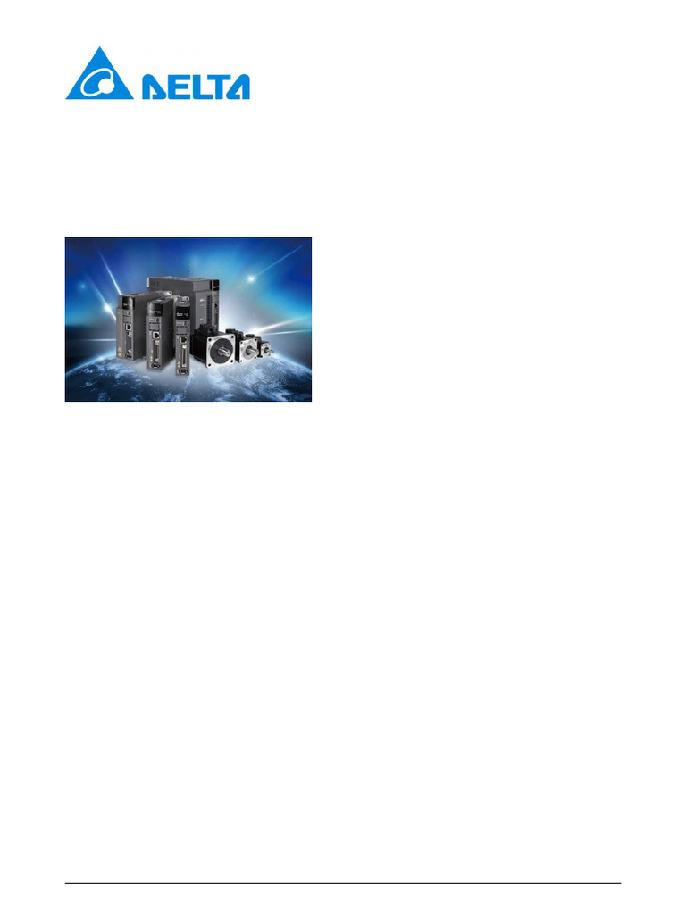 Cde - Delta Electronics Asda A3 Series | PDF